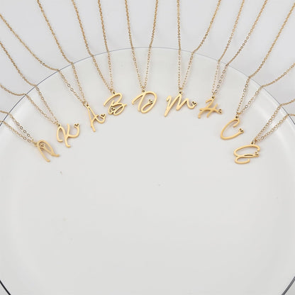 Initial Necklace for Women, Gold Dainty A-Z Letter Pendant with Heart Choker Necklace Jewelery Gifts,Personalized Cute Tiny Initial Pendant Necklace for Girls