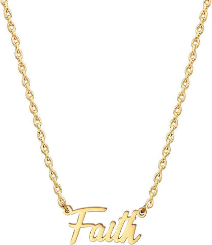 18K Gold Plated Stainless Steel Name Necklace Personalized Custom Name Necklace Customized Nameplate Necklace for Women